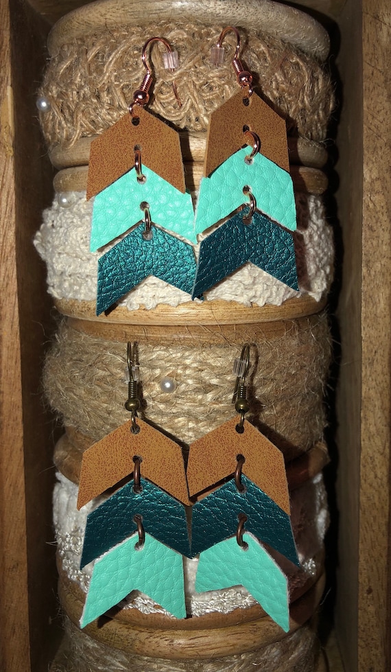 Jarin K Jewelry - Chevron Drop Earrings main image 0