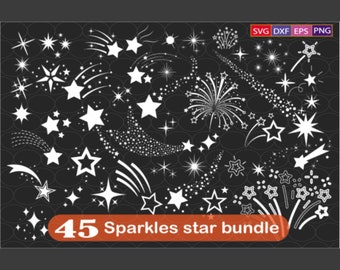 Star Svg Files for Cricut, Star Png, Sparkle Svg, Sparkle EPS, Sparkle Stars Svg, Sparkle Stars Png, Cricut, Instant Download