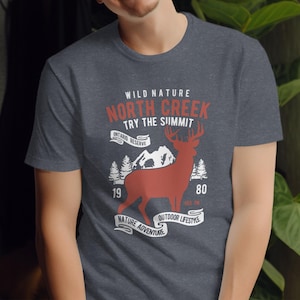 North Creek Deer T-Shirt: Wild Nature Tee, Ontario Reserve