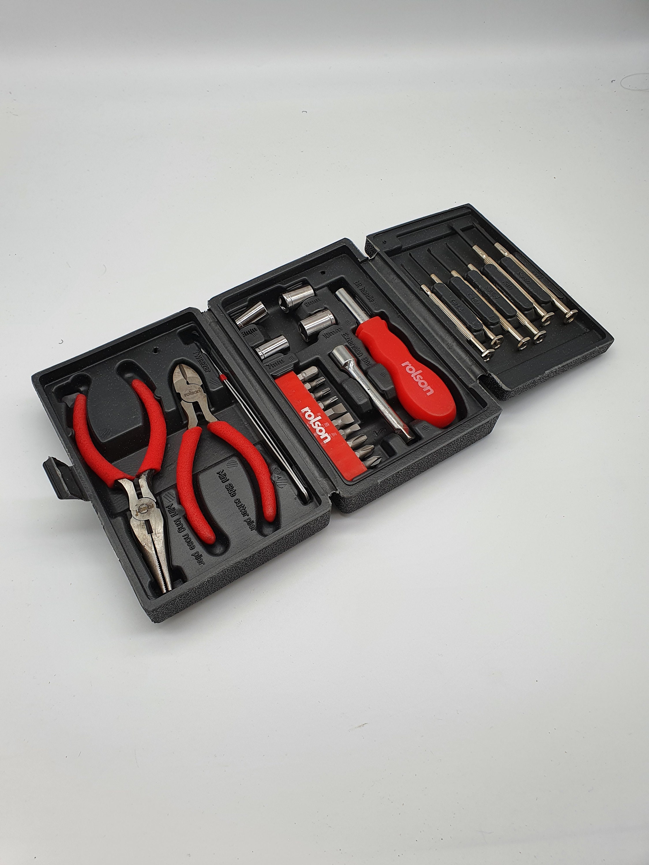 Personalised 26 piece Tool Kit Travel Toolkit Gift for a Etsy.de