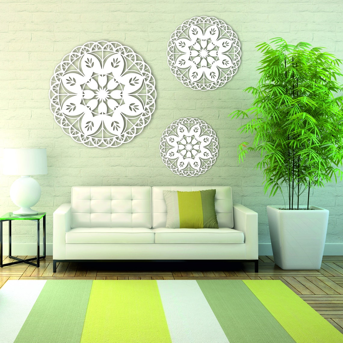 Mandala Flower Metal Art Mandala Metal Art Flower Metal Etsy