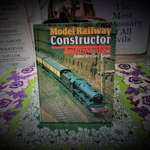 Model Railway Constructor Annual 1983 Hardback Book of Toy Trains Electric Minature Locomotives Railways by Ian Allen  Reference + Pictures