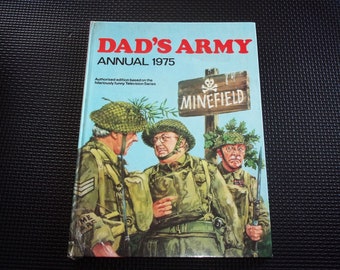 Edición autorizada anual de 1975 del ejército de papás vintage de la serie de televisión de la comedia BBC sin recortar