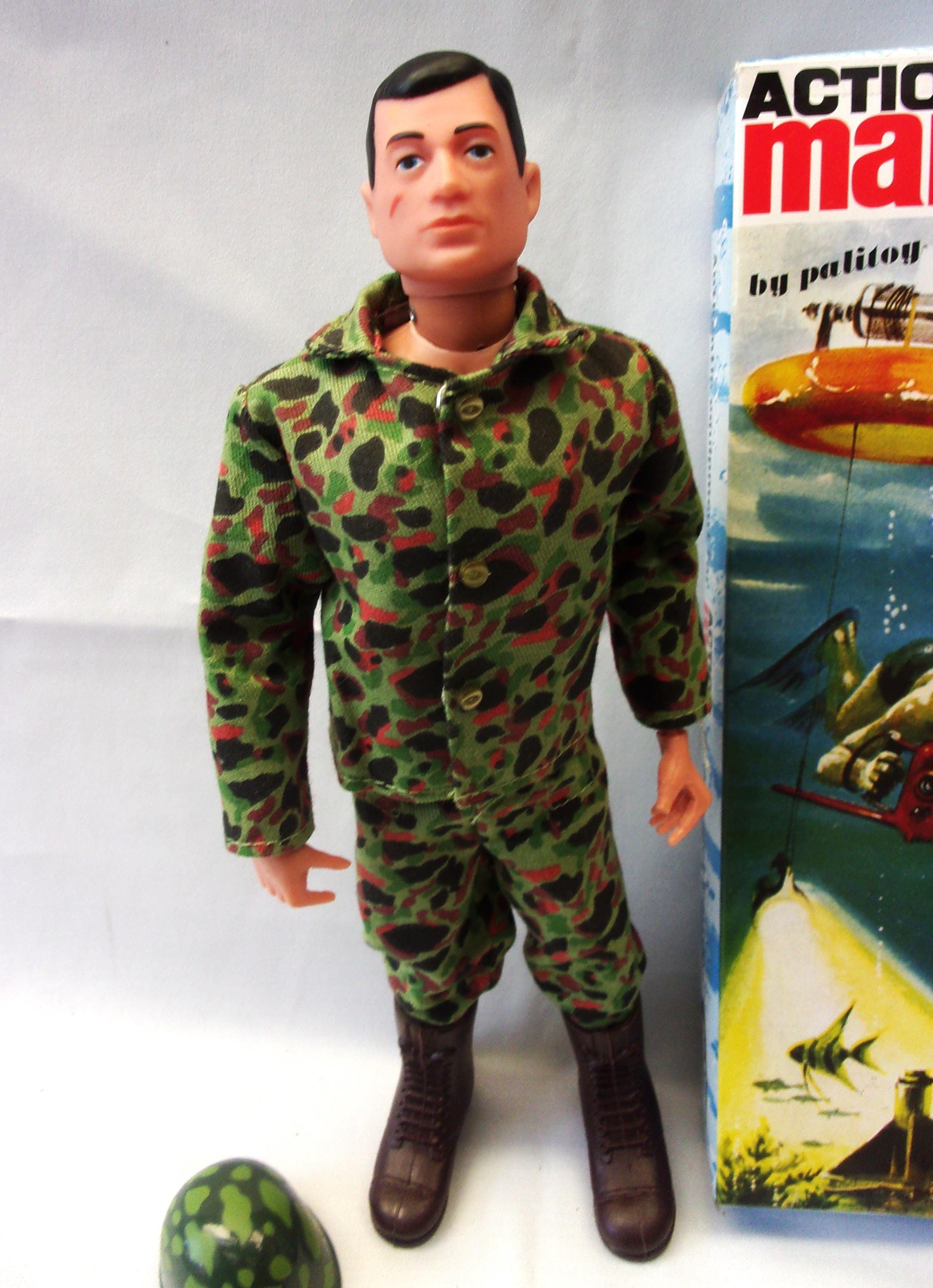 ヴィンテージ アクションマン 水中探検セット & GIジョー マリーン