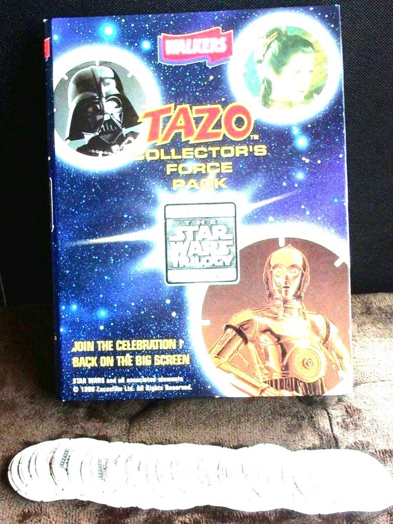 Star Wars Tazo Collectors Force File Complete Set 50/50 Walkers Plus Over  60 Extra Spare Tazos Pogs 1996 Collectable Folder - Etsy