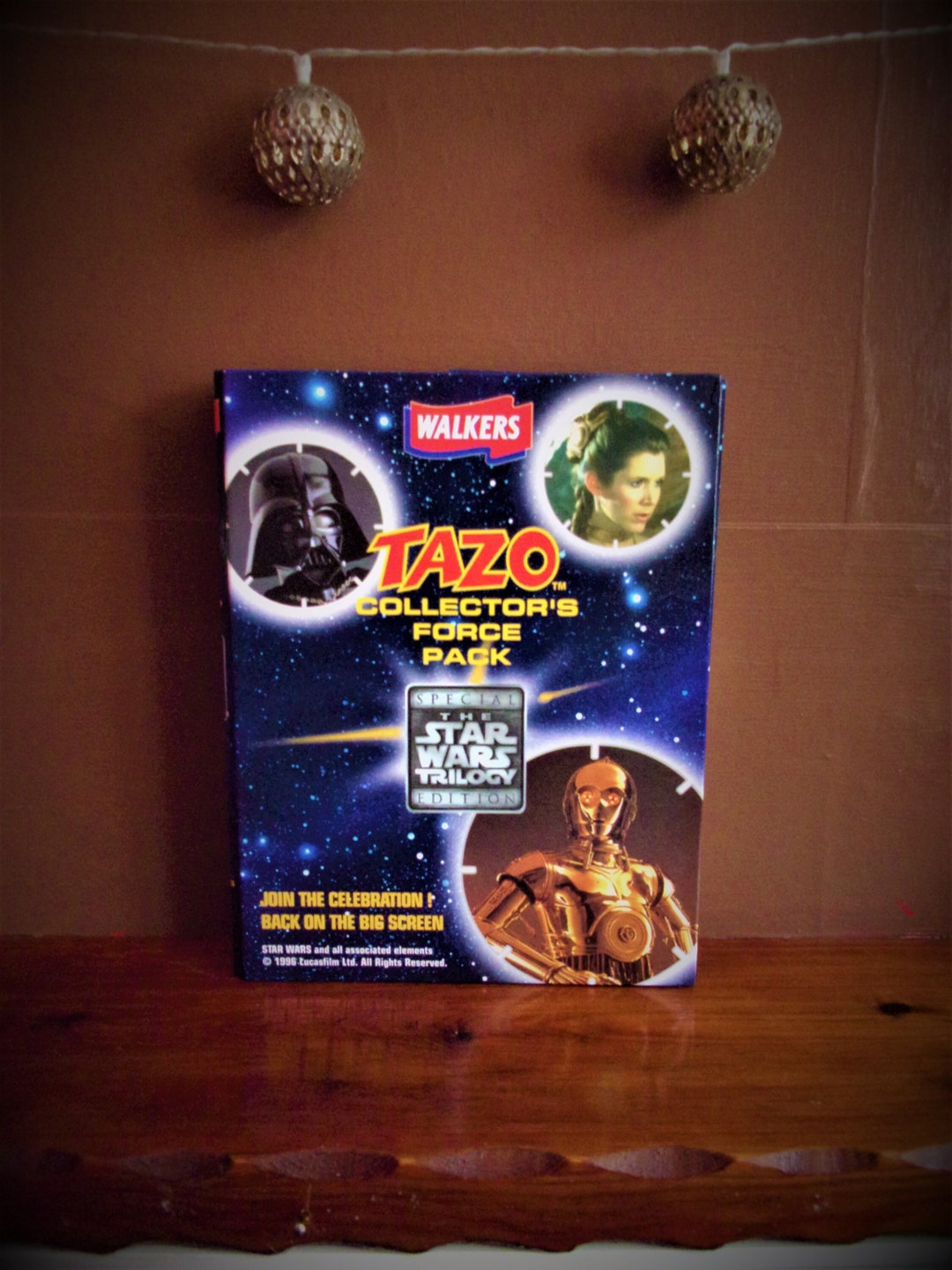 Star Wars Tazo Collectors Force File Complete Set 50/50 Walkers Tazos