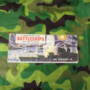 Juego de cartas de estrategia para 2 jugadores de John Waddington, de la época de la Segunda Guerra Mundial, de la época de la Guerra Civil Británica.