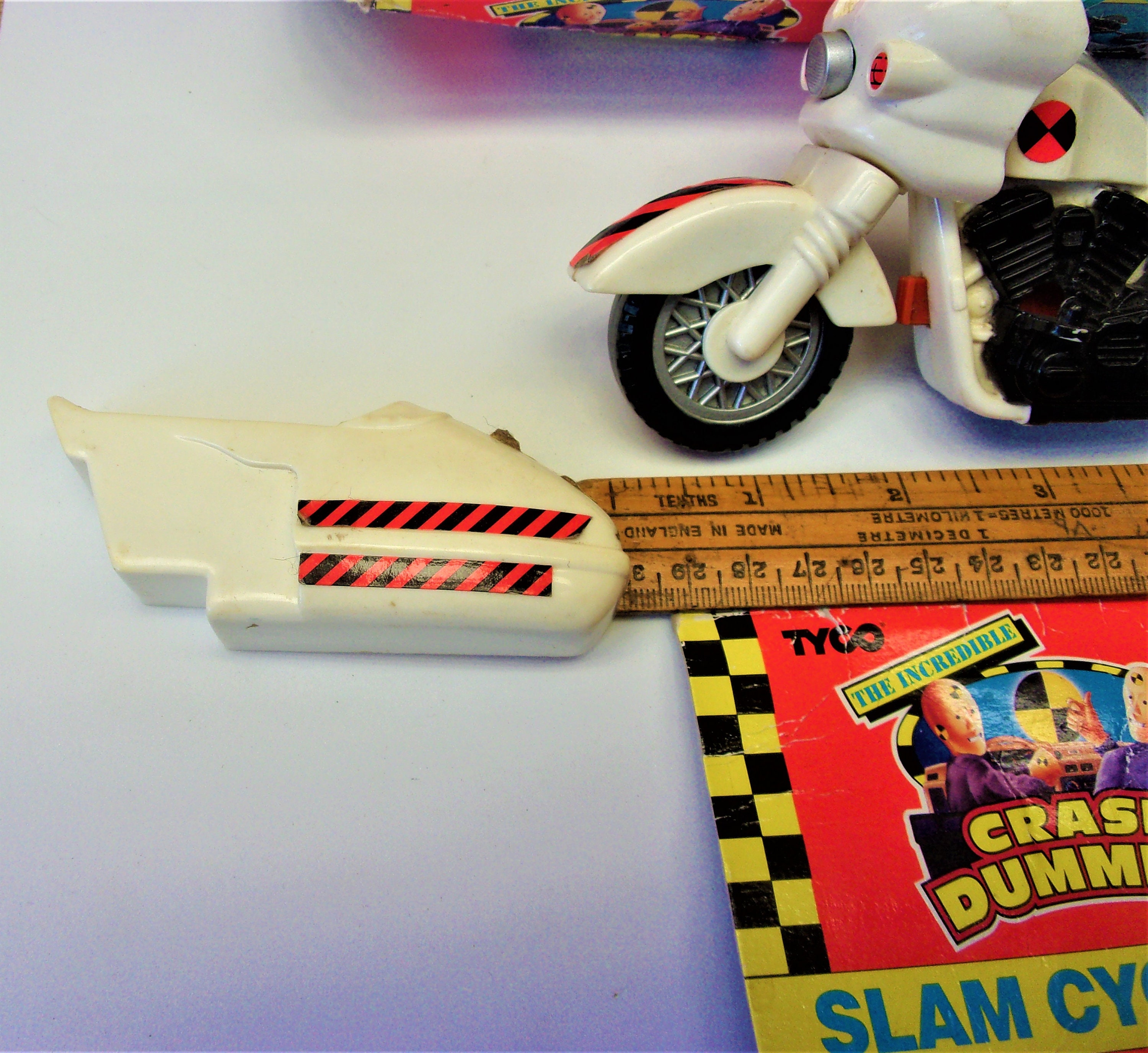 Vintage 1992 Crash Test Dummies Slam Cycle by Tyco in