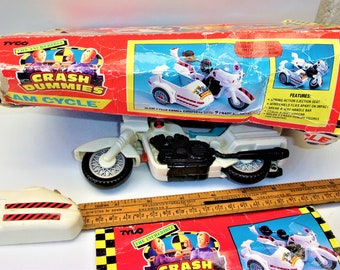 Vintage 1992 Crash Test Dummies Slam Cycle by Tyco in