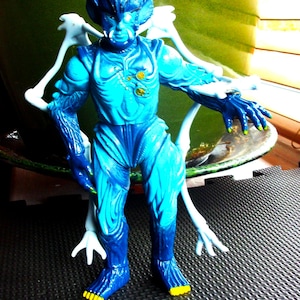 Vintage Baboo Action Figure: Mighty Morphin Power Rangers Enemy, 1993 Bandai