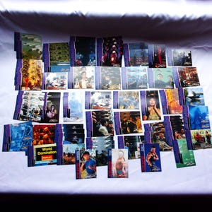 Vintage 1994 Street Fighter Trading Cards: Capcom Video Game Film Stills