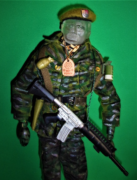 Handmade Vietnam War Green Beret Action Figure: OOAK Display Model