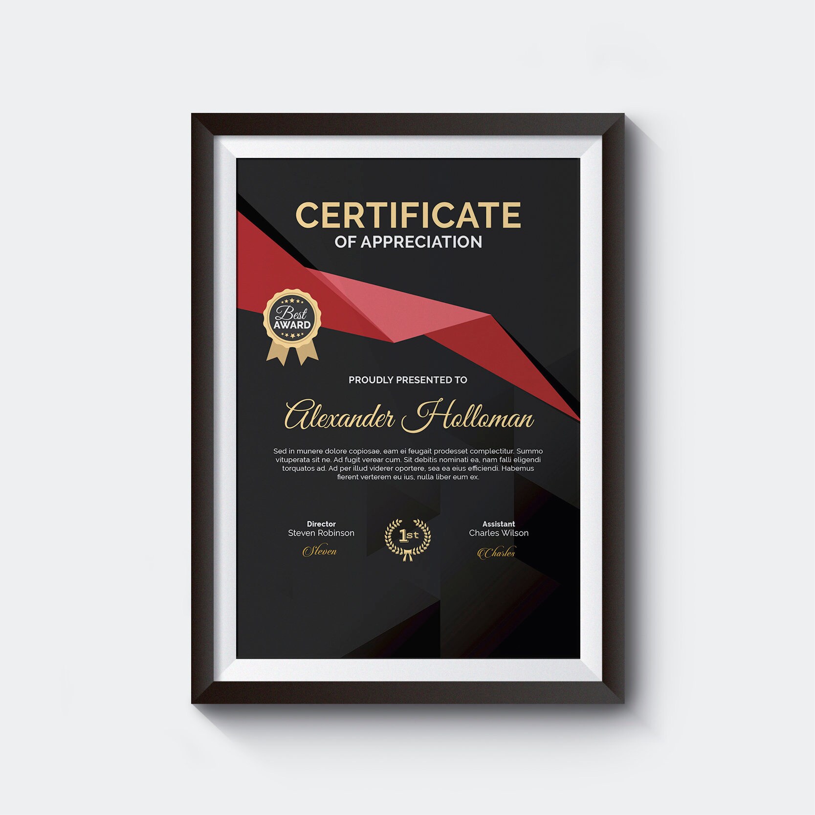 Printable Certificate, Certificate Template EDITABLE, Blank Certificate ...