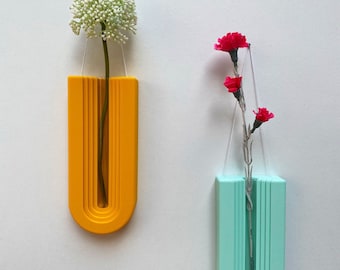 Wall vase / soliflore design / 3D printing