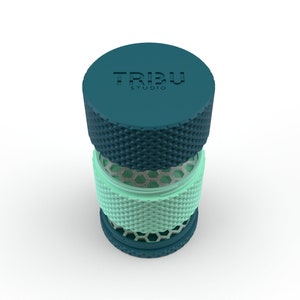 Caja de jabón escalonada - caja de transporte para cosmética sólida - regalo personalizado - impresión 3D