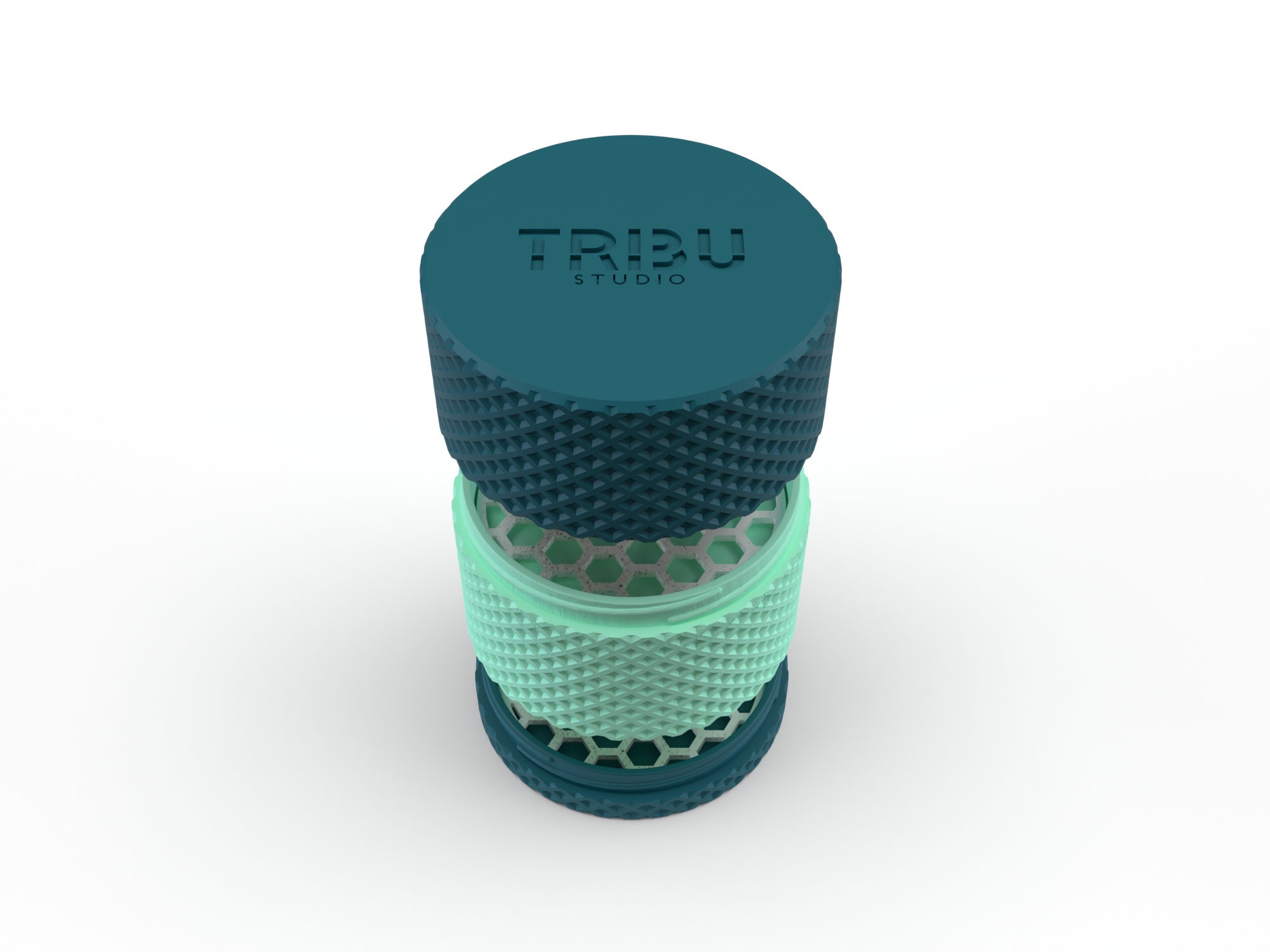 Boîte à savon ronde personnalisable / boîte de transport pour cosmétique  solide / cadeau personnalisé / impression 3D -  France