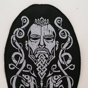 Viking embroidered patch valhalla