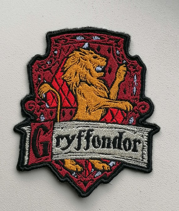 Écusson thermocollant patch applique badge harry potter gryffondor  gryffindor - Un grand marché