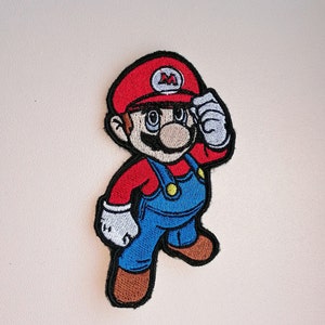 Bestickter Aufnäher „Super Mario“