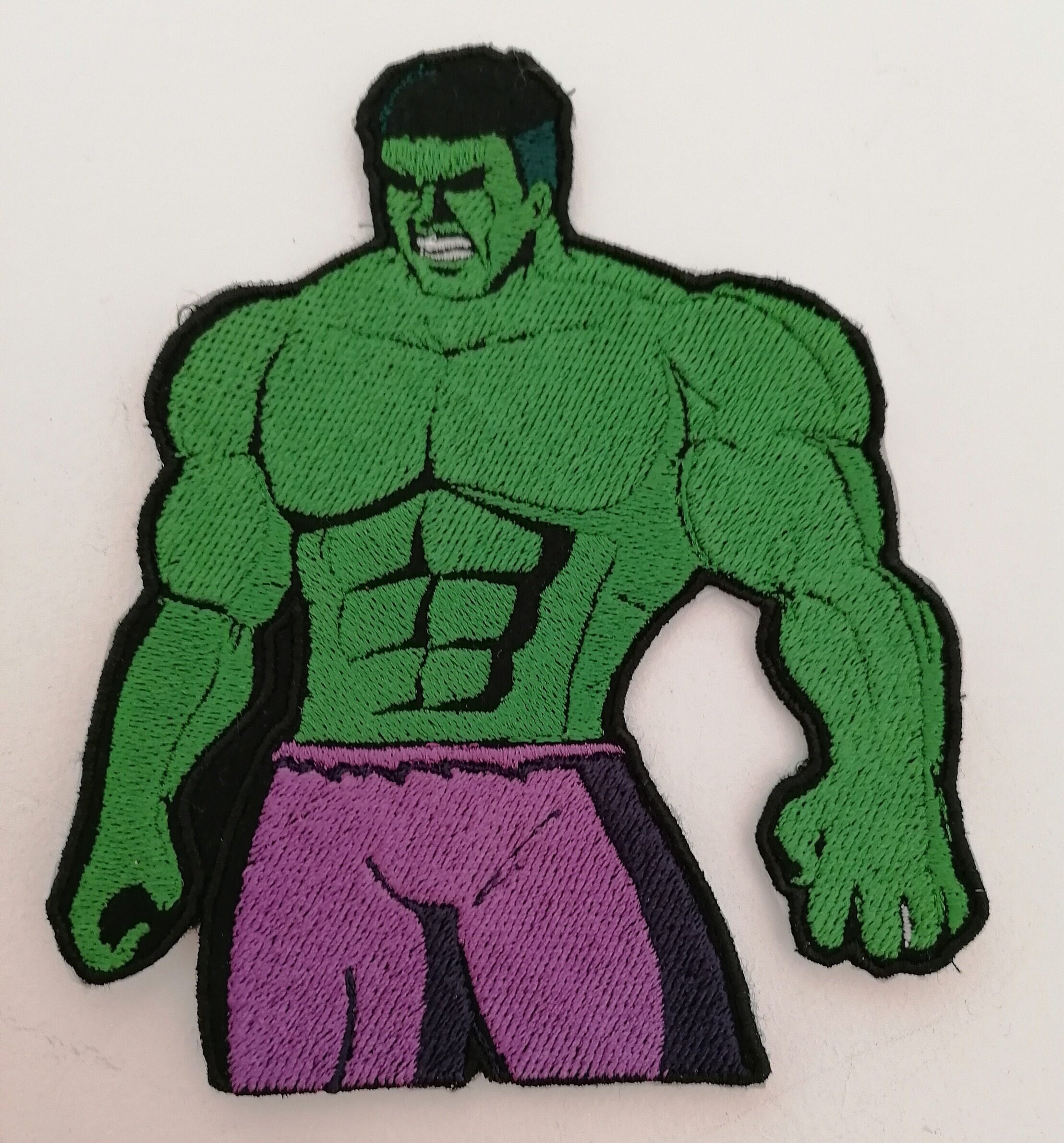 Hulk Marvel Avengers toppa patch ricamata e termoadesiva