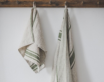 French style linen bath towels, Thick linen towels in various colors, Farmhouse linen towels, Natural linen hand towels, Sauna linen towels.