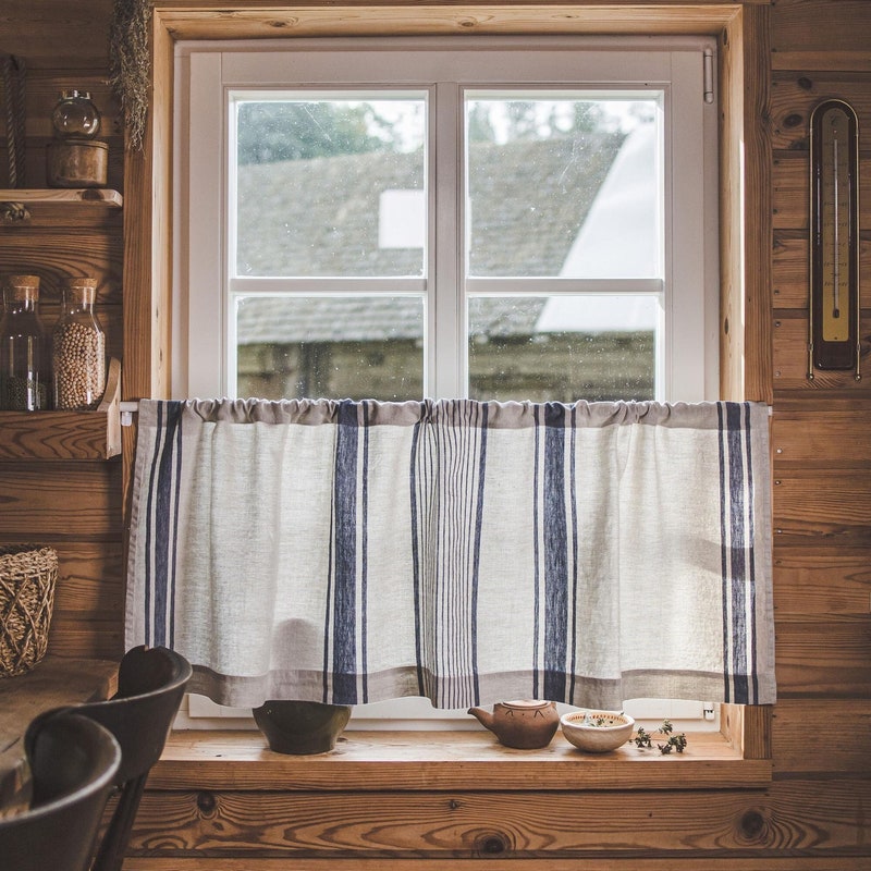 Farmhouse Kitchen Curtains - Etsy