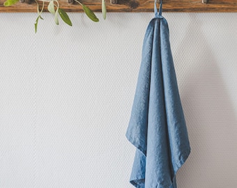 Linen Tea Towels Set of 2 — Handmade from 100% Natural Linen, Midweight & Softly Washed, Textured Kitchen Towels for Everyday Use.