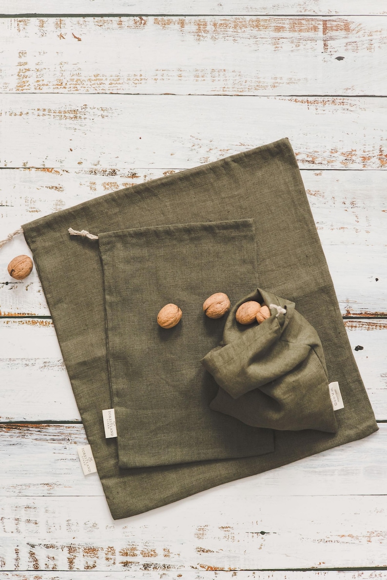 ForestlandLinen Bread Bag - Thumbnail 2