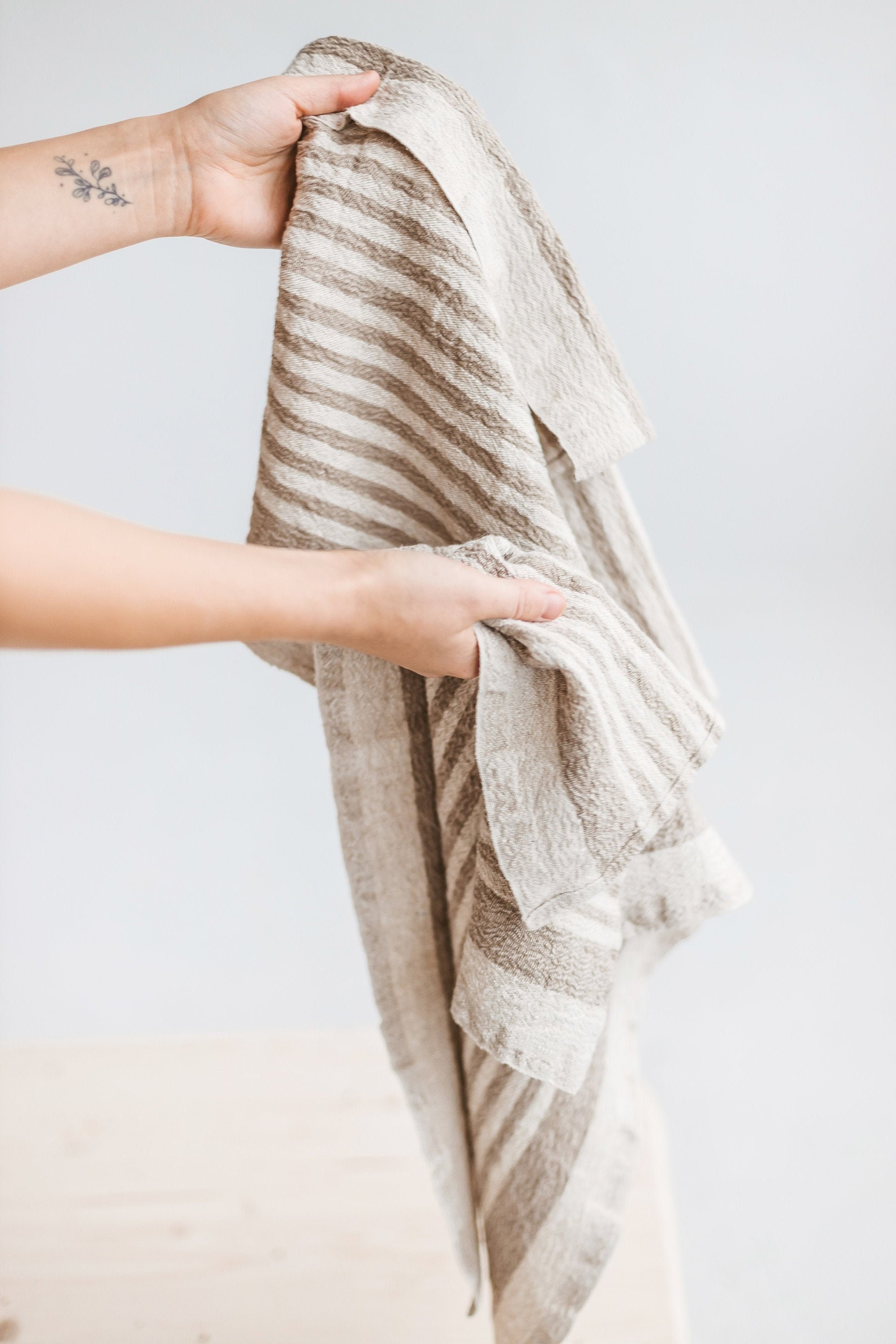 Rustic Linen Hand Towels Set of 2 Natural Linen Towels Tea Etsy UK