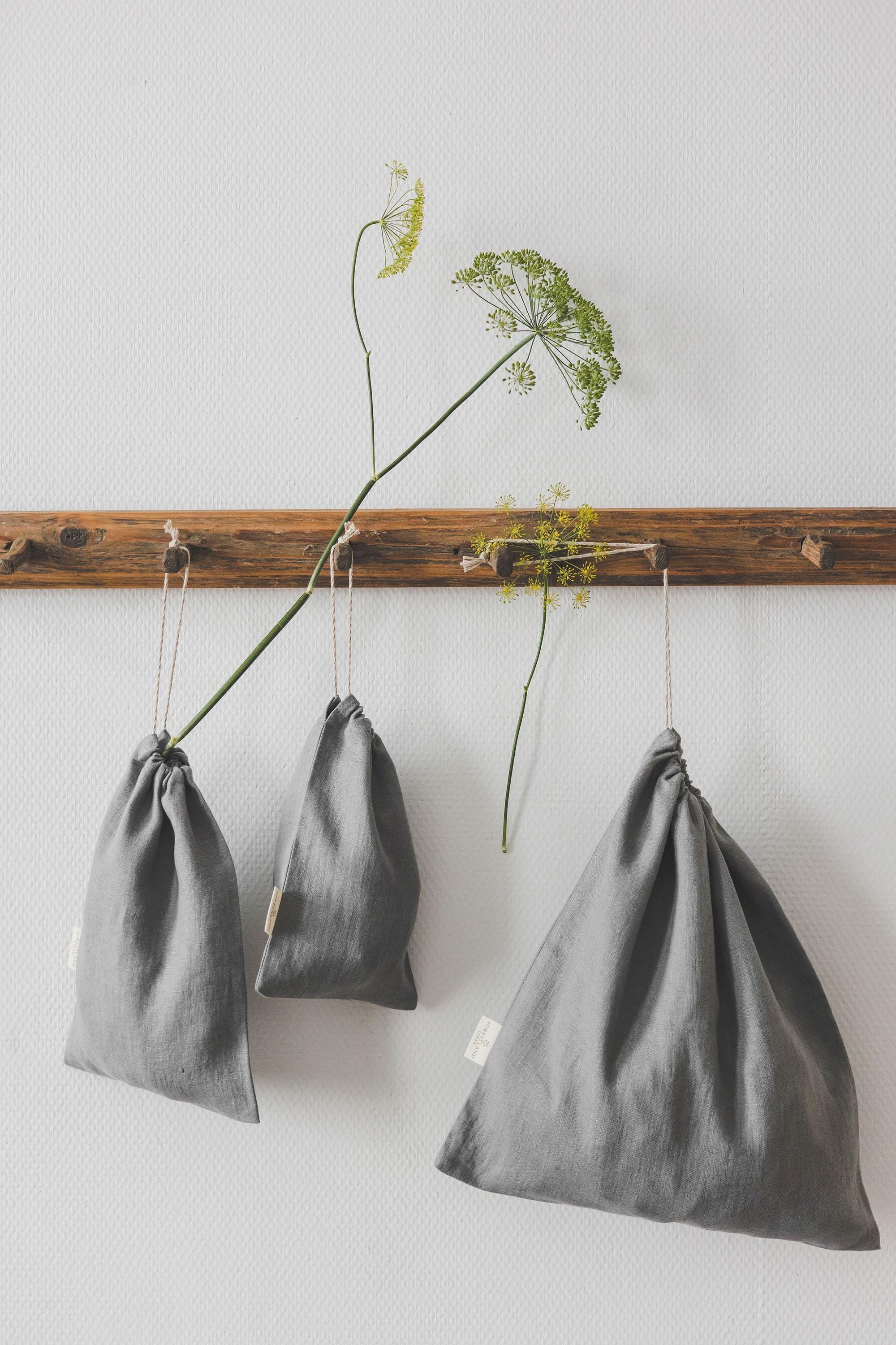 Helen Round Linnen Stokbroodtas - Bijen Design - Nederland