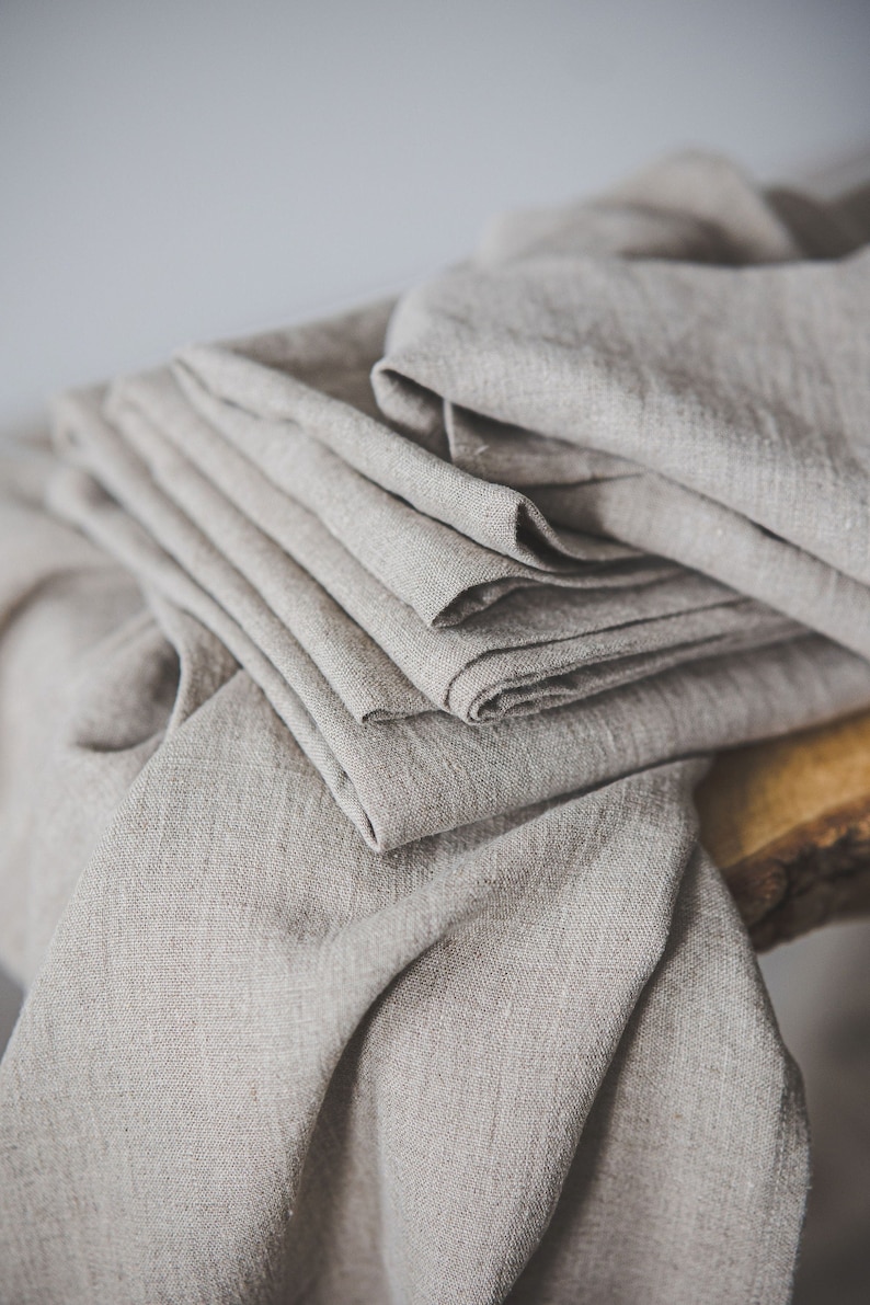 Natural linen bath towels, Stonewashed linen towels, Softened linen towels in various sizes, Heavyweight linen towels, Absorbent towels. image 4