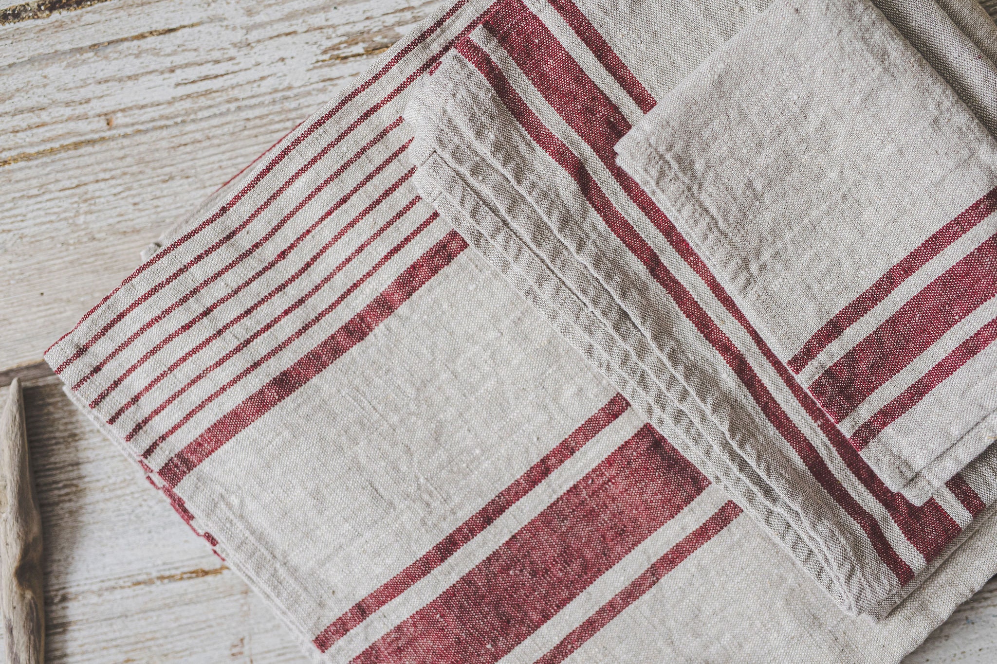 Handmade striped linen towel / Linen bath towel / Fringed linen hand towel  / Thick striped linen towels / Linen rustic towel / yoga towel