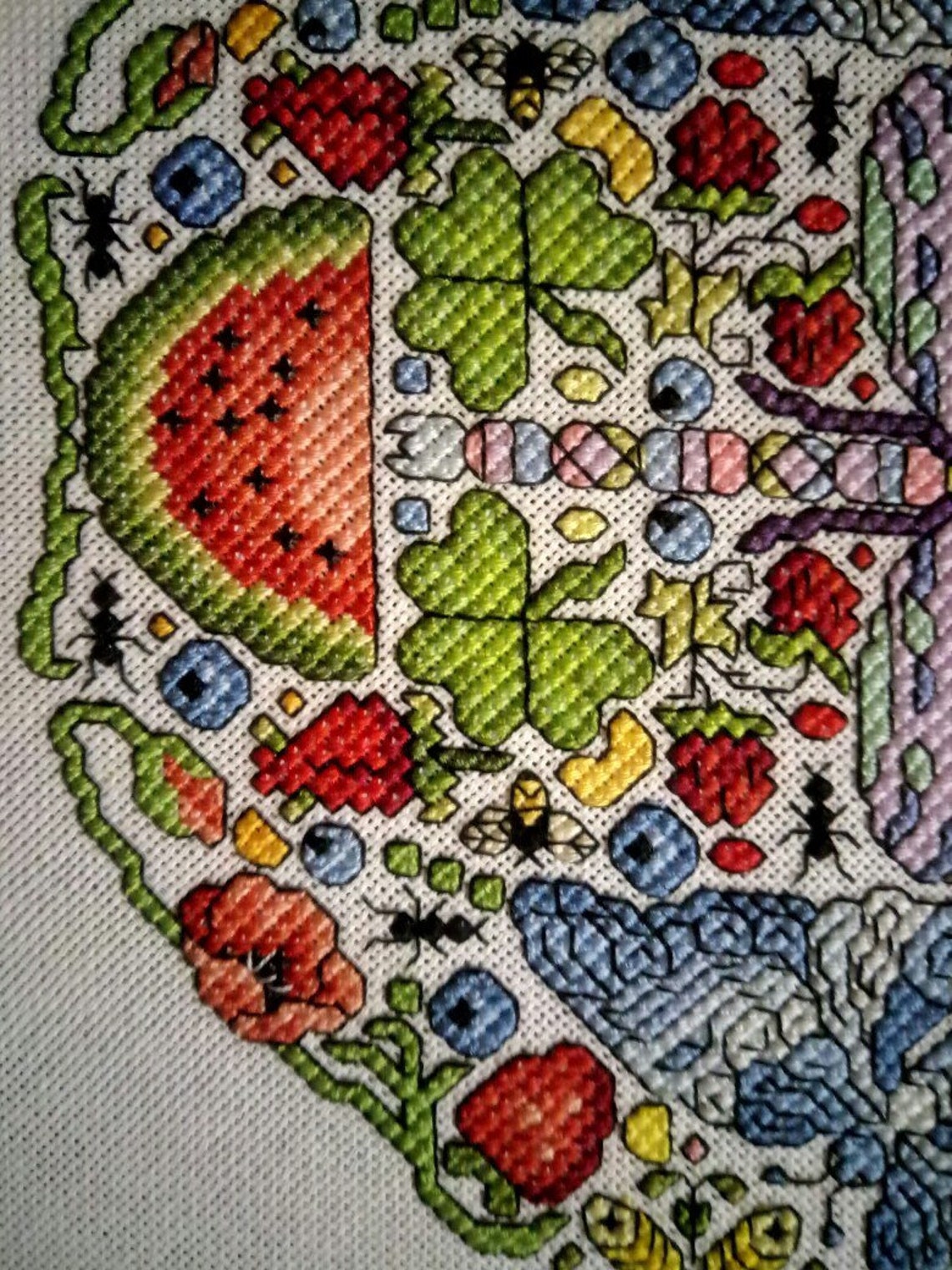 Summer cross stitch pattern digital download | Etsy