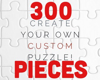 300 Piece (12x17in) Custom Photo Puzzle