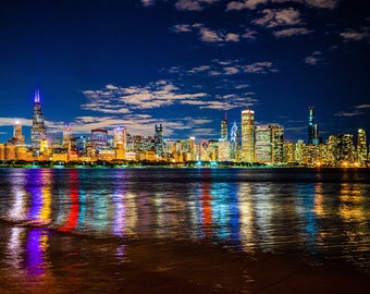 500 Piece (13x19in) Chicago Skyline Puzzel