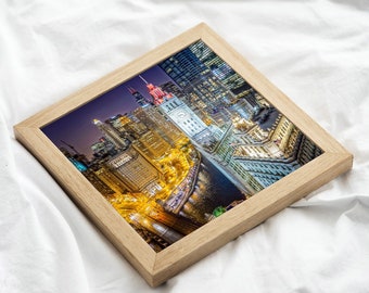 Chicago Skyline Photo Print, Chicago Art, Chicago Wall Decor by Will Byington Photography