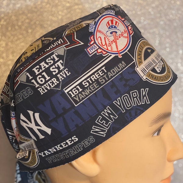NY Yankees - Yankee Stadium Unisex scrub cap, Unisex Nurse hat, Surgical scrub hat, Medical scrub cap