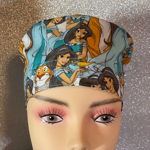 Jasmine -  Unisex Nurse hat, Surgical scrub hat, Medical scrub cap