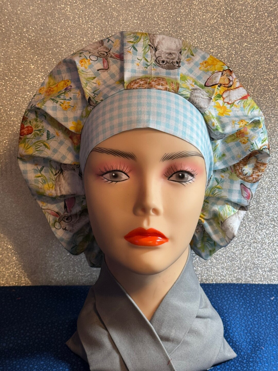 flying rabbit scrub caps