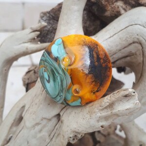 Lampwork Focal Bead, Glass Focal Bead, Handmade Bead, Unique Glass Bead, One of a Kind Bead