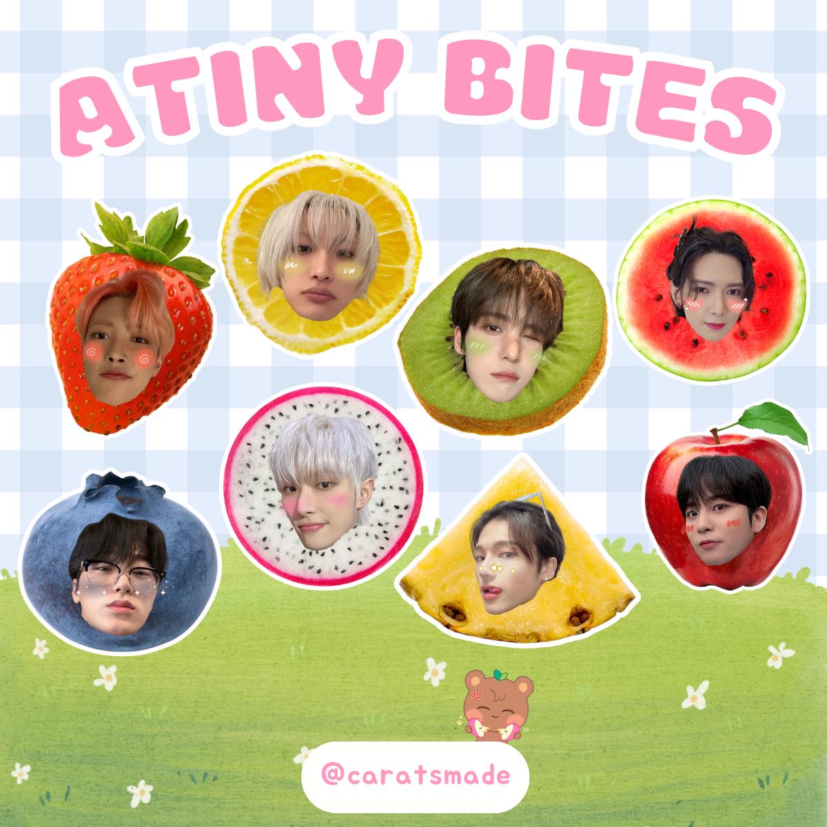 Atiny Bites | Ateez Sticker Pack Bundle | Kpop Stickers | Vinyl ...