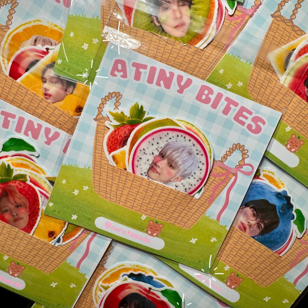 Atiny Bites | Ateez Sticker Pack Bundle | Kpop Stickers | Vinyl ...