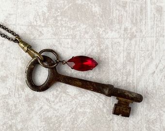 Vintage Skeleton Key Necklace