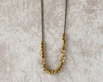 Brass Beads Necklace