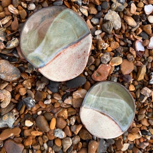 Coastal Glaze  Ceramic Spoon Rest / Kitchenware / Personalised / Ladle Rest