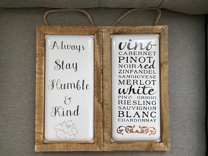 Rustic Wall Signs Etsy