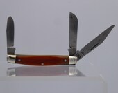 Schrade Old Timer 34OT Middleman Jack With Mahogany Bone Handles