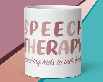 Kindern beibringen, Widerworte zu geben (Sprachtherapie-Tasse)
