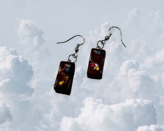 cosmic brownie earrings