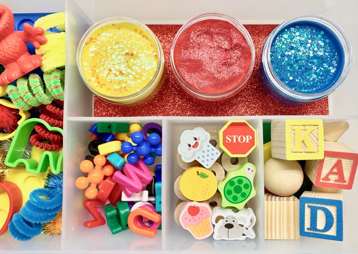 Deluxe Toddler Play Dough Kit Etsy